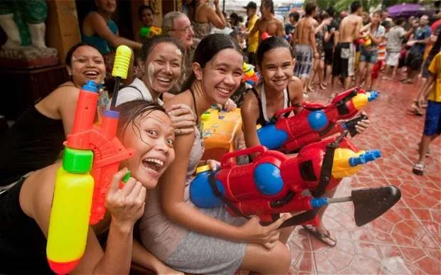 Songkran Thai's nieuwjaar!