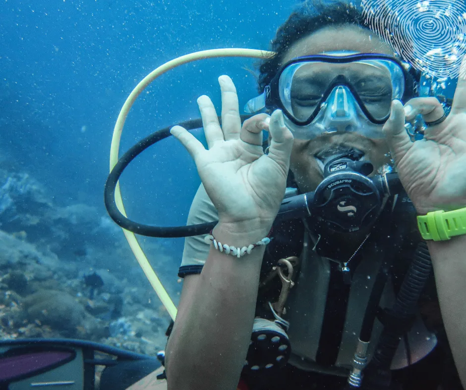 Diving in Indonesia is fun and easy due to the currents that move through the country