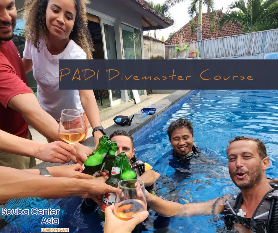 Fun during the divemaster course