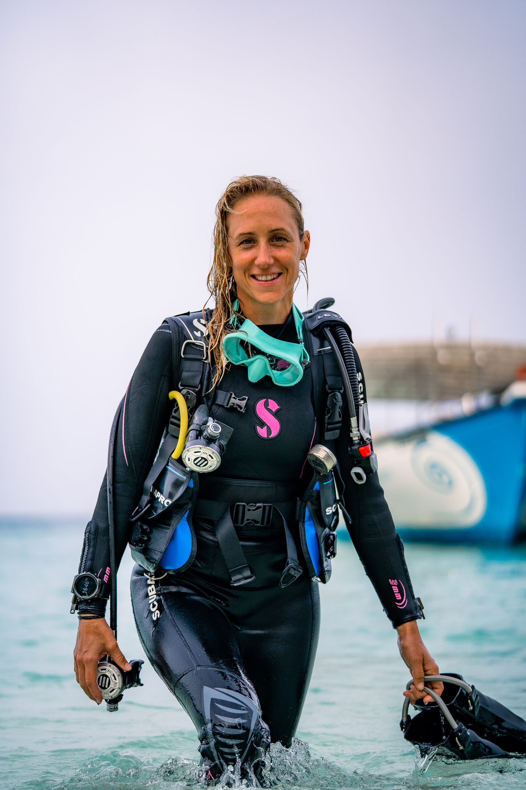 PADI Course Director Kazi, mentor, dive pro, and part of the Scuba Center Asia Pro Team in Nusa Lembongan