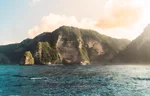 Dramatical and beautiful scenery of nusa penida marine park